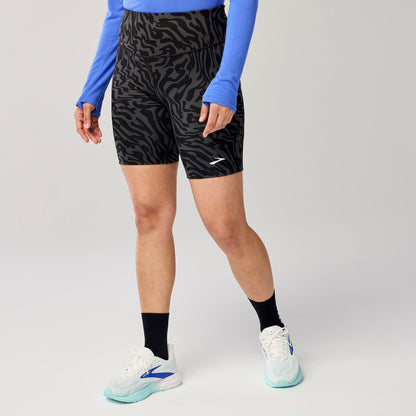 BROOKS TIGHT SPARK 8INCH WN OBSIDIAN SPEEDSCAPE (AW25)