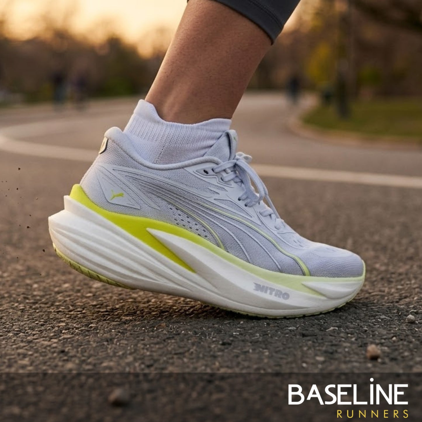 PUMA SHOE MAGMAX NITRO 2 WN VIBRANT SILVER MIST/APPLE SPRITZ(SS26)