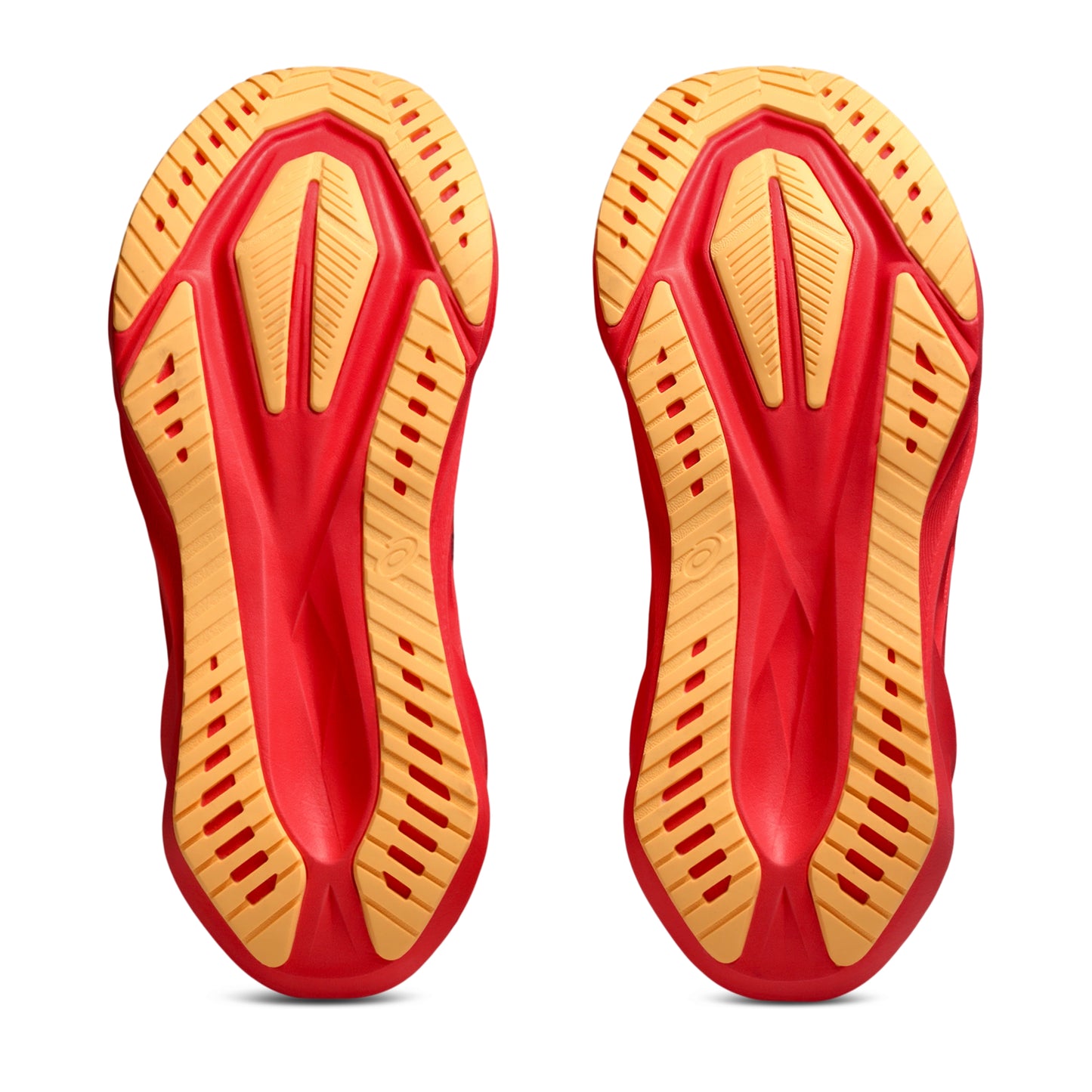 ASICS SHOE NOVABLAST 5 MN FLASH RED/EDO PURPLE (AW25)