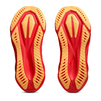 ASICS SHOE NOVABLAST 5 MN FLASH RED/EDO PURPLE (AW25)