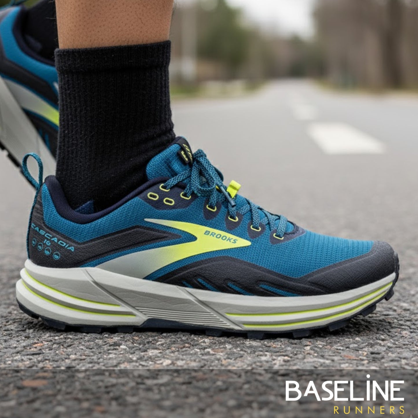 BROOKS SHOE CASCADIA 16 MN