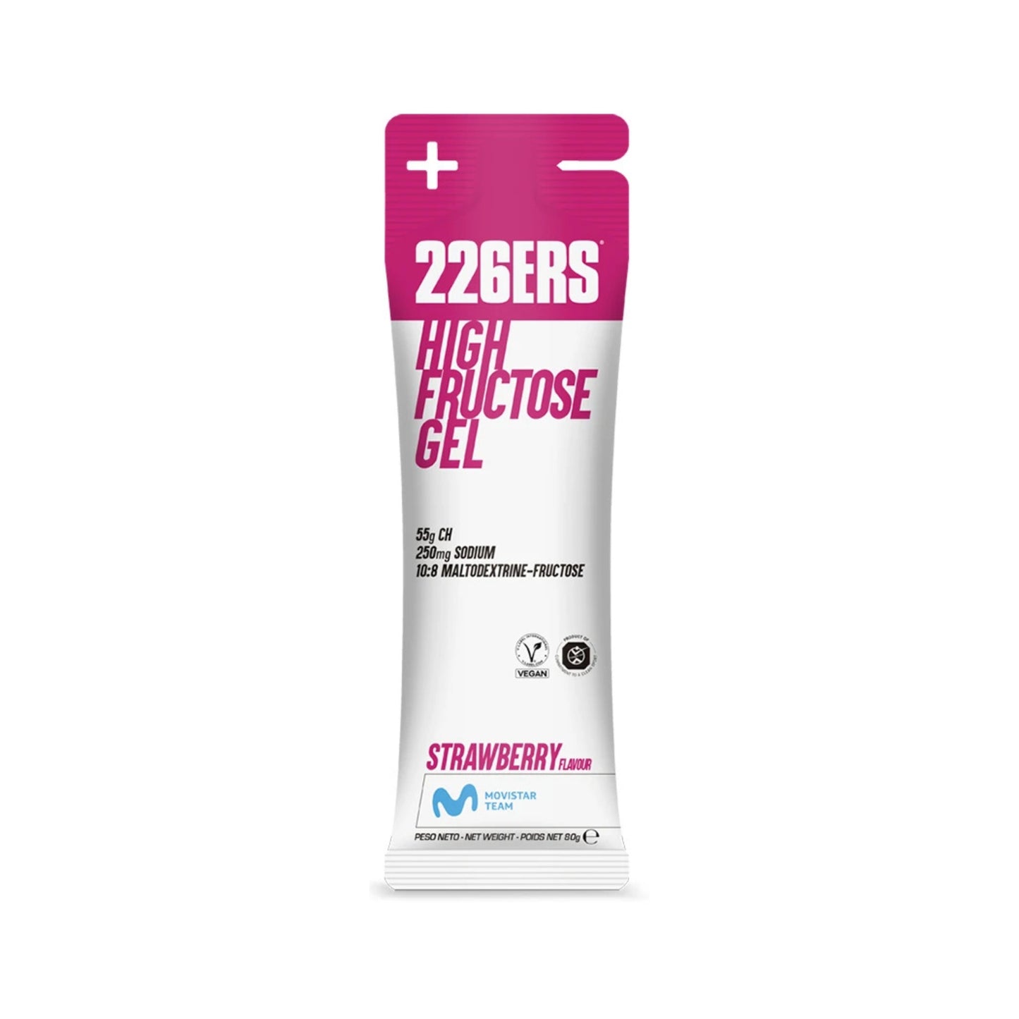 226ERS FRUCTOSE HIGH ENERGY GEL 80G