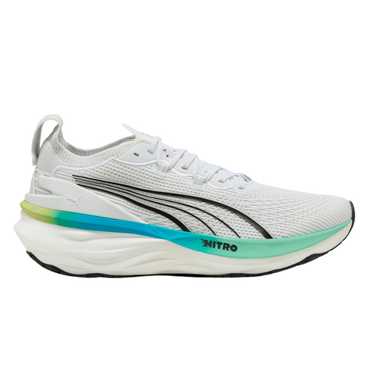 PUMA SHOE FOREVER RUN NITRO 2 MN WHITE/SPEED BLUE (AW25)