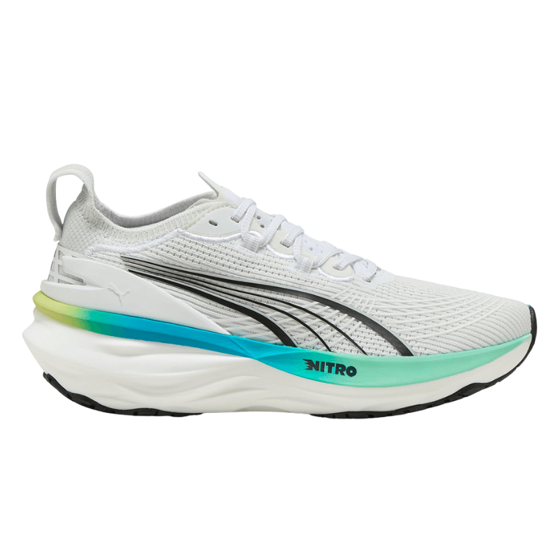 PUMA SHOE FOREVER RUN NITRO 2 WN WHITE/MINT MELT (AW25)