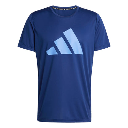 ADIDAS SHIRT TEE RUN IT MN DARK BLUE/BLUE FUSION (AW25)