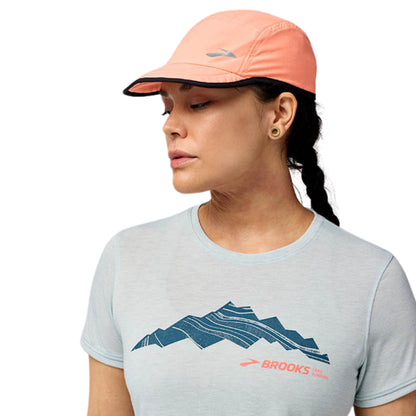 BROOKS SHIRT TEE DISTANCE 3.0 WN BIT OF BLUE/OUT OF RANGE (AW25)