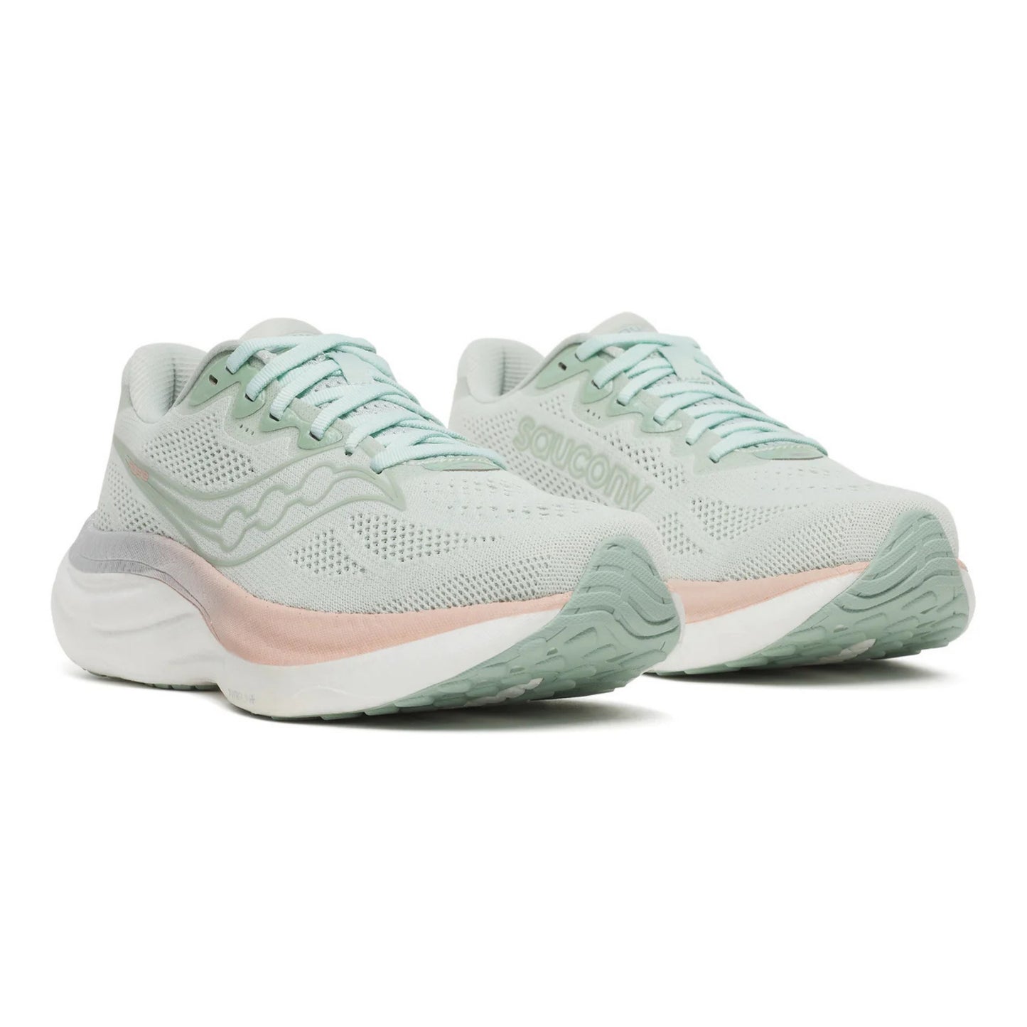SAUCONY SHOE RIDE 19 WN MIST/CAMEO (SS26)