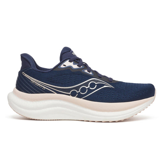 SAUCONY SHOE TRIUMPH 23 WN NAVY/CAMEO (AW25)