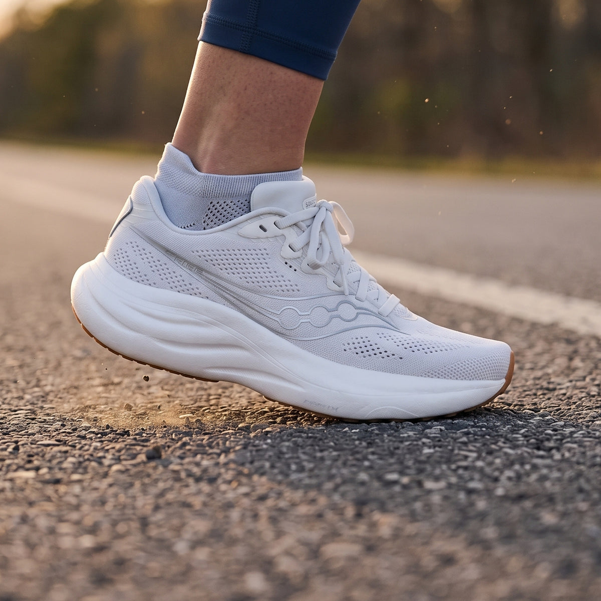 SAUCONY SHOE RIDE 19 WN IVORY/GUM (AW26)