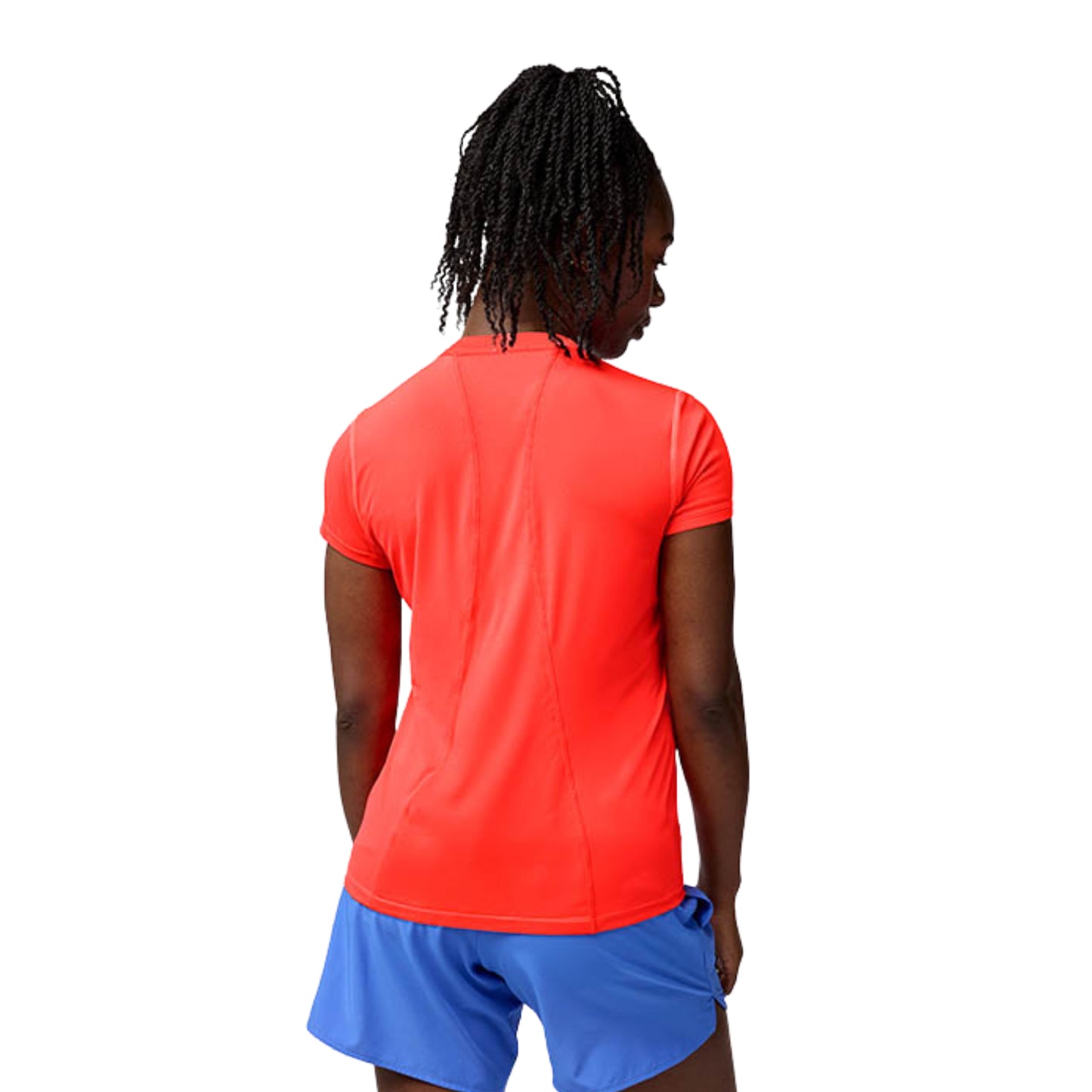 BROOKS SHIRT TEE SPRINT FREE 3.0 WN NEO CAYENNE (AW25)