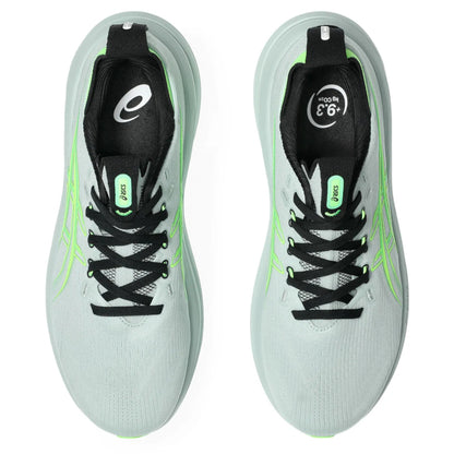 ASICS SHOE GEL-NIMBUS 28 MN COLD MOSS/ILLUMINATE GREEN (SS26)