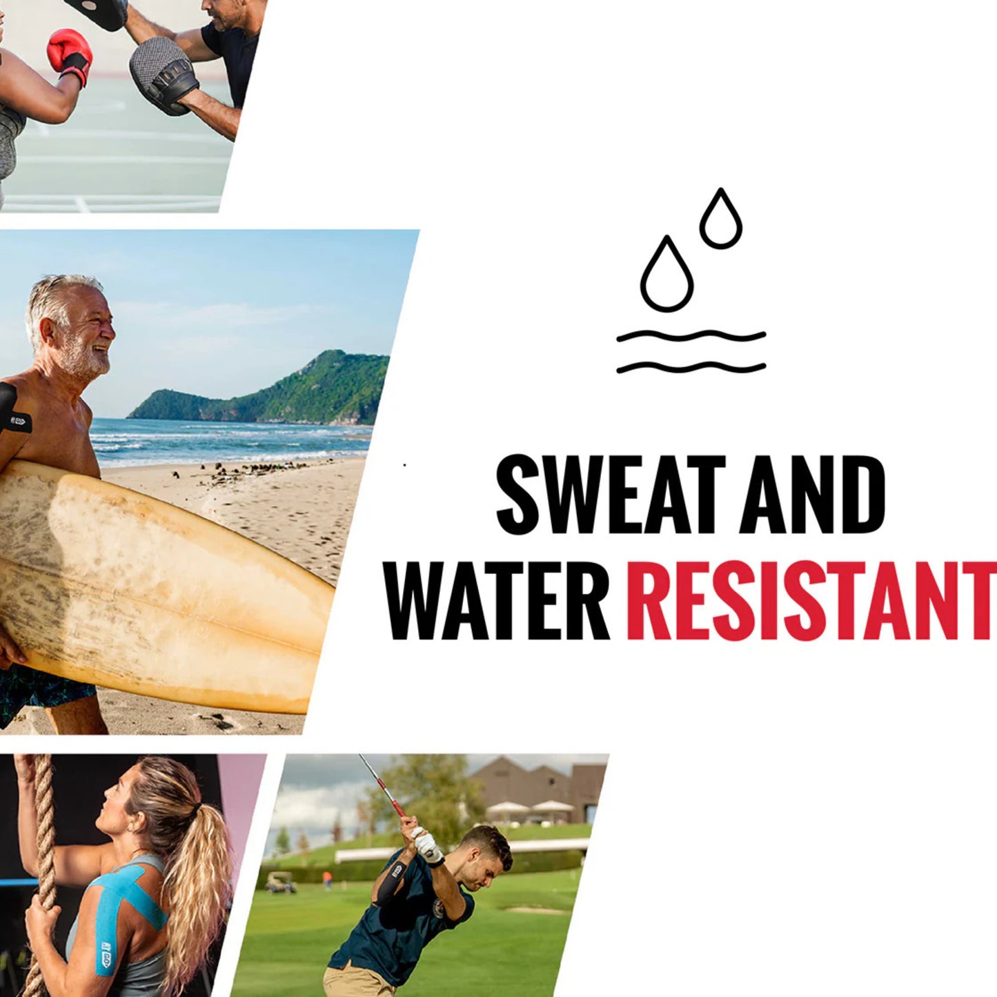 ROCKTAPE STRIPS GO FAST PACK 10INCH (4)