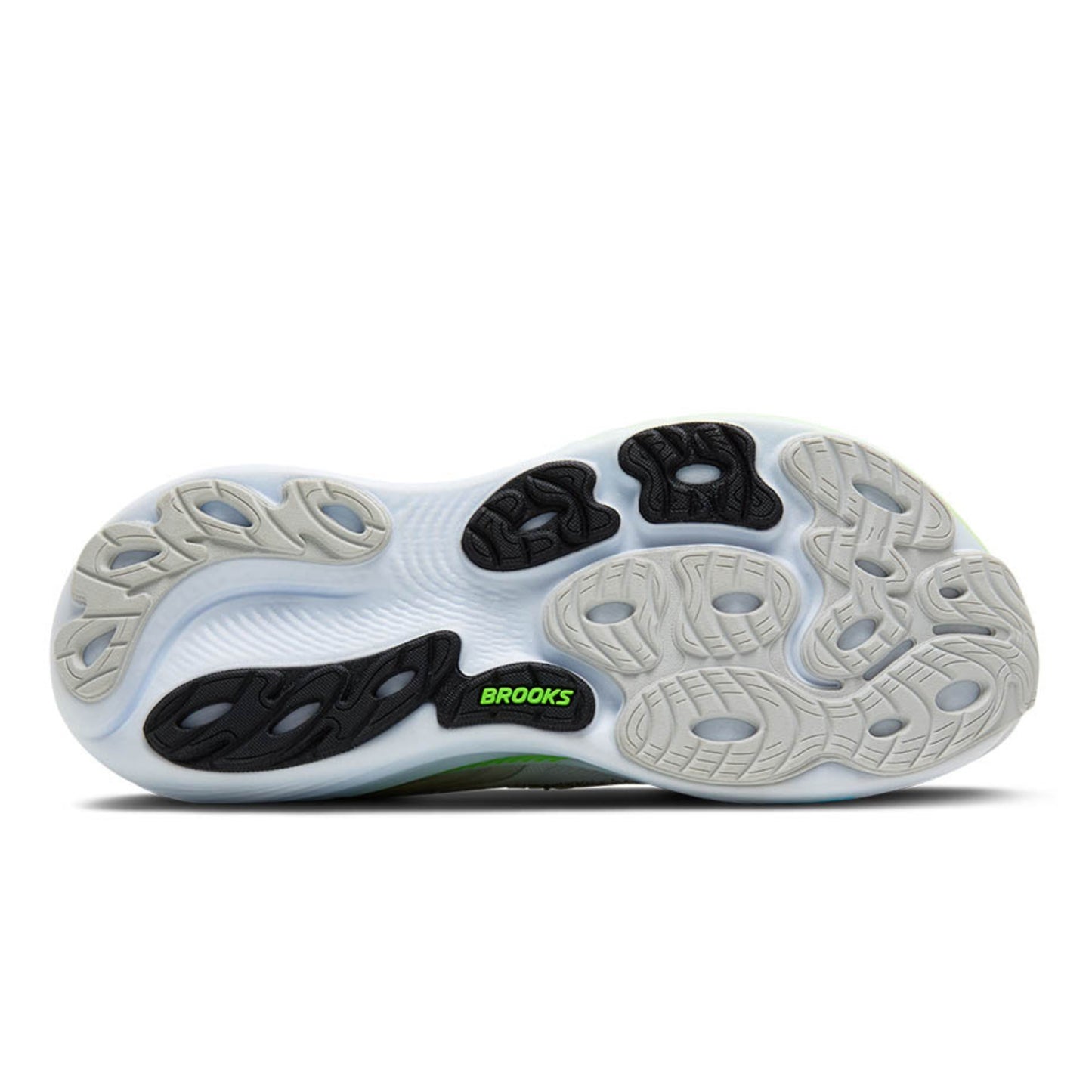 BROOKS SHOE ADRENALINE GTS 25 MN OYSTER/GREEN GECKO/BLUE (SS26)