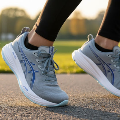 ASICS SHOE GEL-CUMULUS 27 MN GRAVEL/MIDNIGHT (AW25)