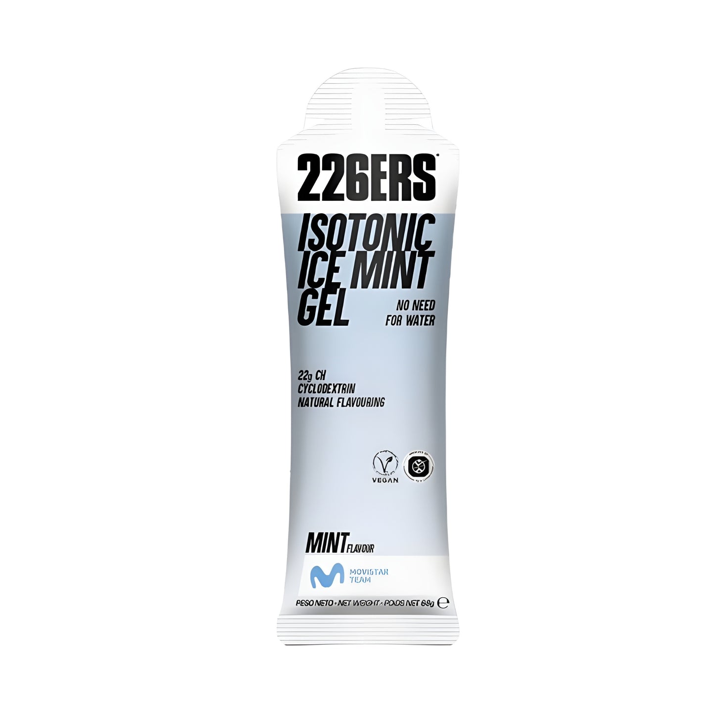 Tube of 226ERS Isotonic Ice Mint Gel on a white background