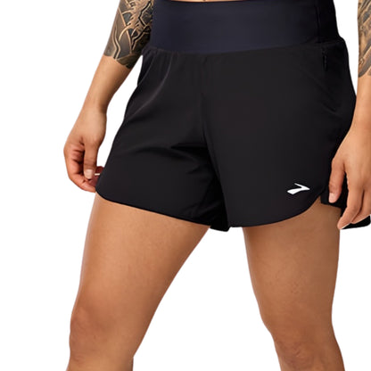 BROOKS SHORT CHASER 5INCH 2.0 WN BLACK (AW25)