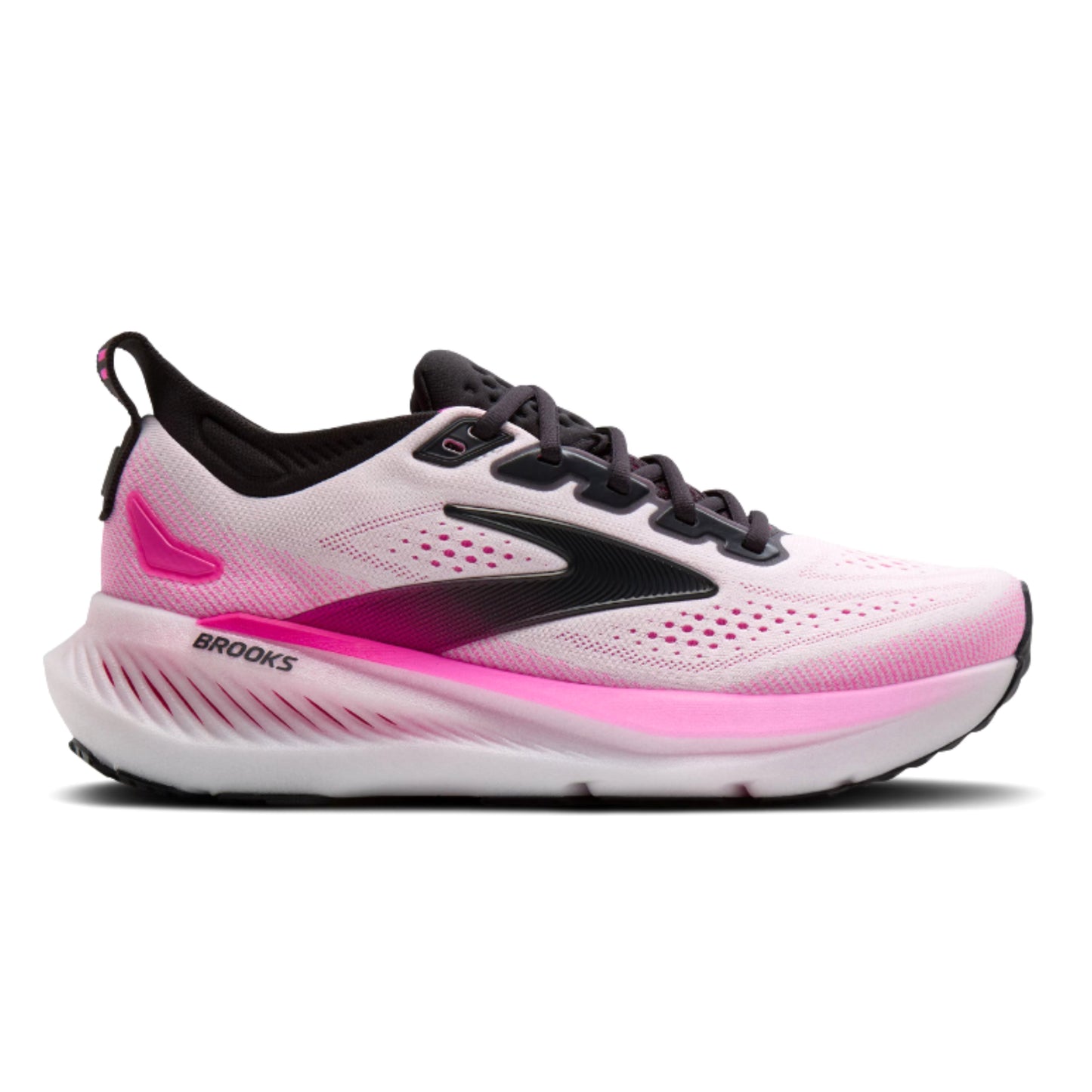 BROOKS SHOE GLYCERIN 23 WN WHITE/PHANTOM/CYBER PINK (SS26)