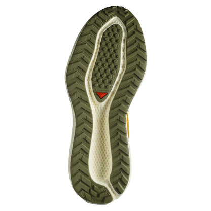 SALOMON SHOE AERO GLIDE 3 GRAVEL MN MUSTARD/VANILLA/GREEN (AW25)