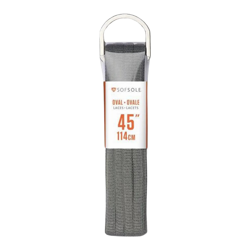 SOFSOLE SHOE LACE OVAL 115CM GREY
