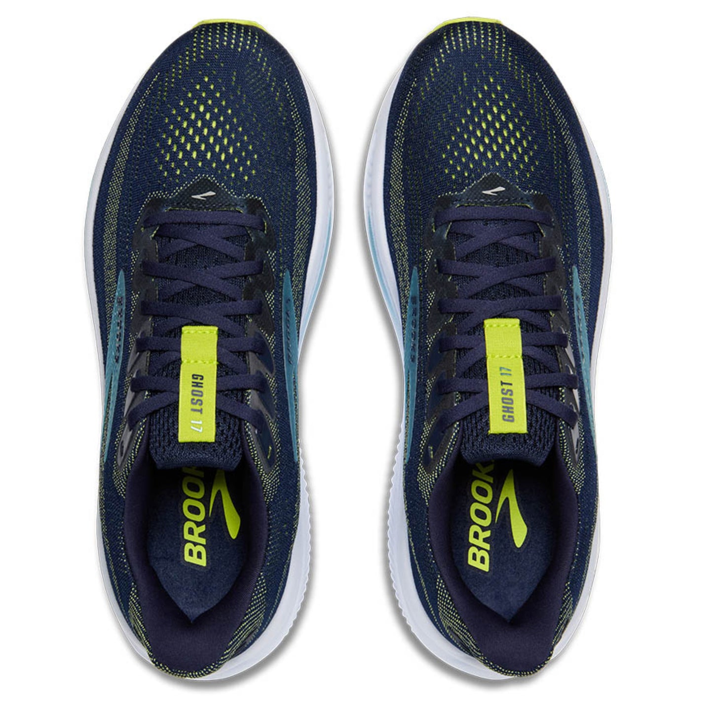 BROOKS SHOE GHOST 17 MN PEACOAT/LME/BLUE (AW25)