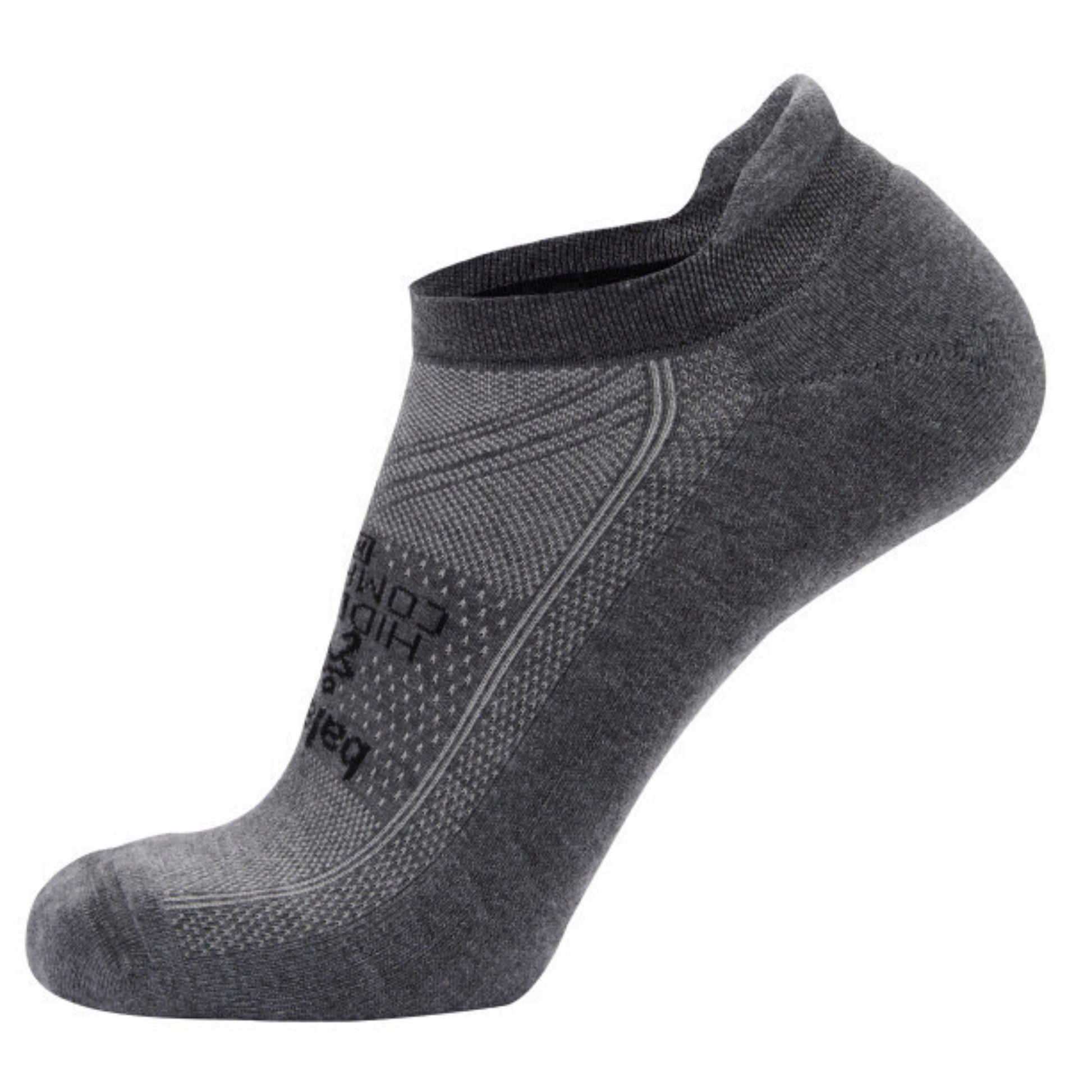 Gray ankle sock on a white background
