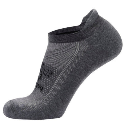 Gray ankle sock on a white background