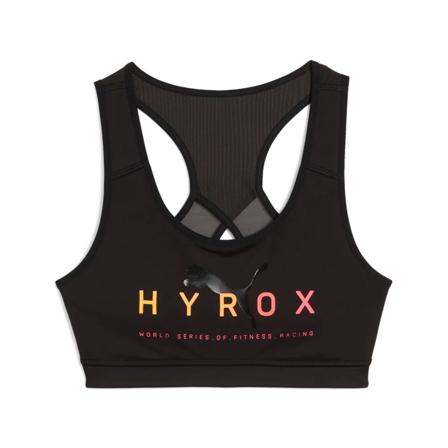 PUMA BRA RUN HYROX 4KEEPS BLACK (SS25)