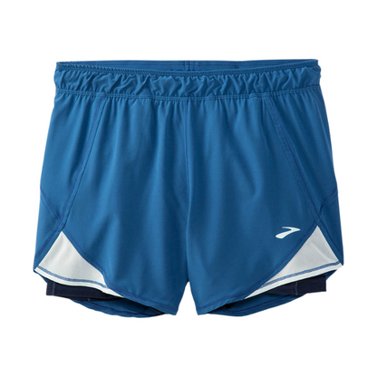 BROOKS SHORT CHASER 5INCH 2IN1 WN