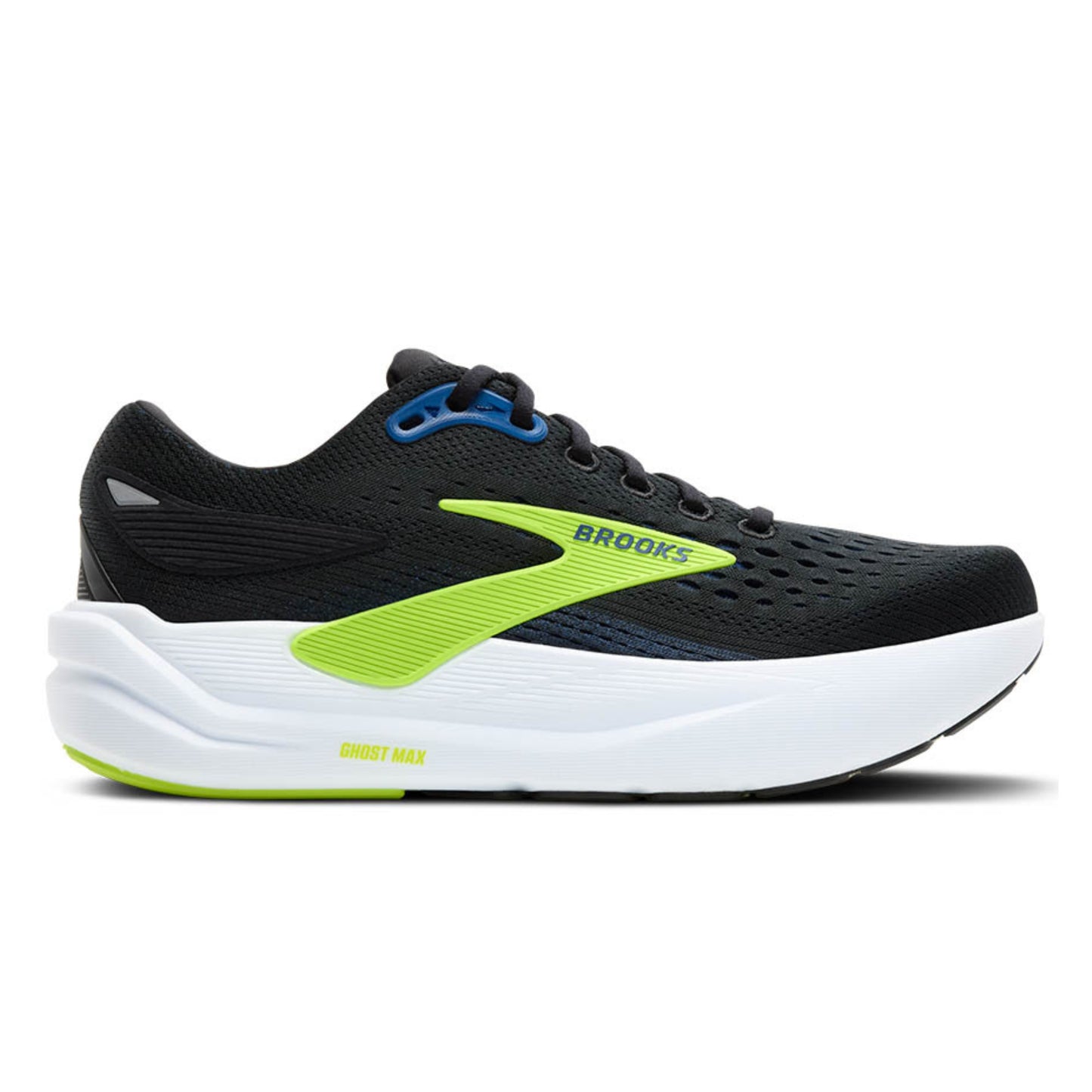BROOKS SHOE GHOST MAX 3 MN BLACK/NAVY/ACID LIME (AW25)