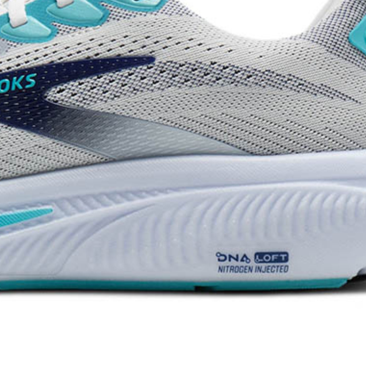 BROOKS SHOE GHOST 17 MN WHITE/BEACON BLUE/IPANEMA (SS26)