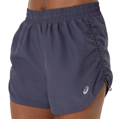 ASICS SHORT NAGINO RUN ADJUSTABLE 4 INCH WN INDIGO FOG (AW25)