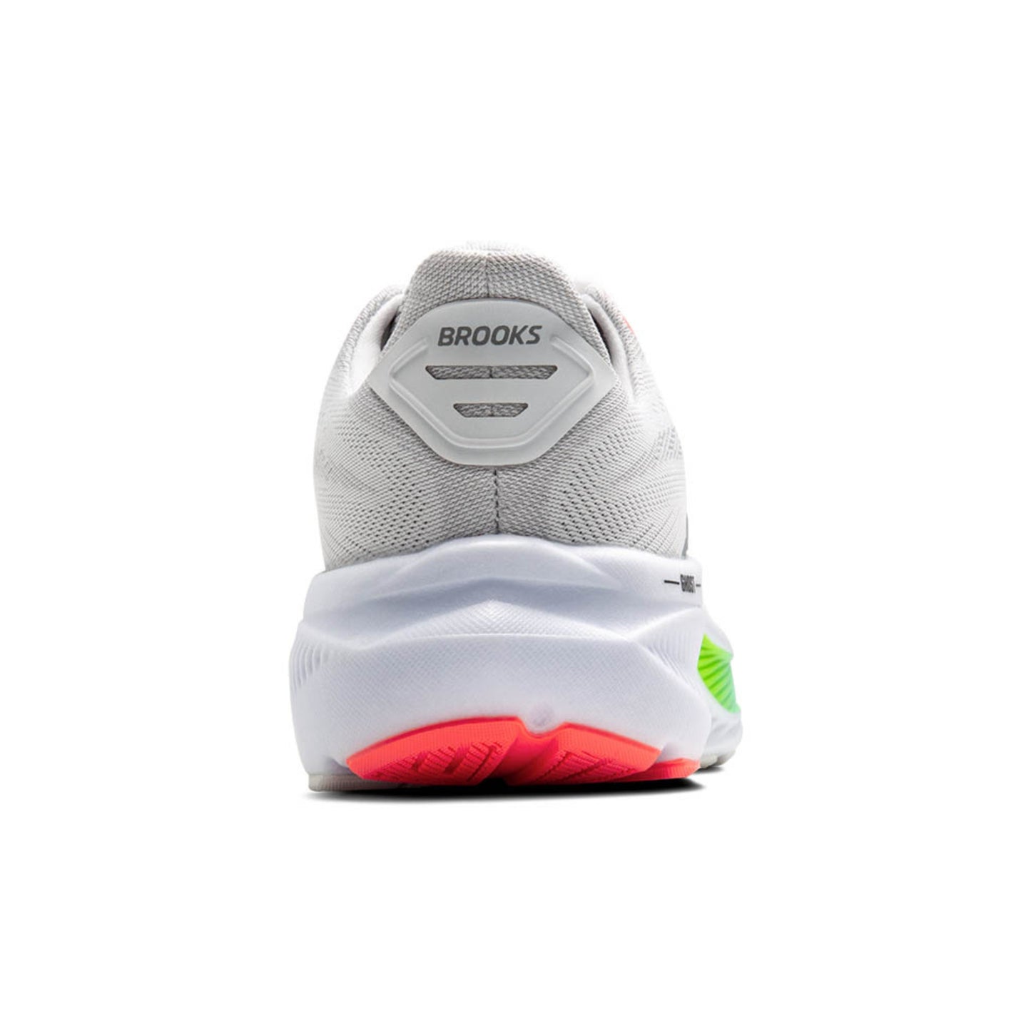 BROOKS SHOE GHOST 17 MN WHITE/PINK CLAY/GECKO (AW25)
