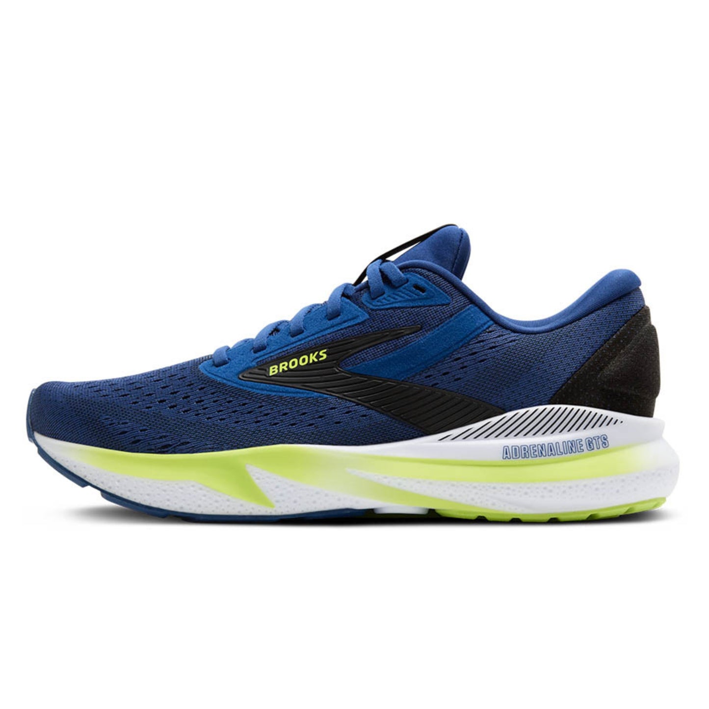 BROOKS SHOE ADRENALINE GTS 24 MN NAVY PEONY/BLACK/ACID LIME (AW25)