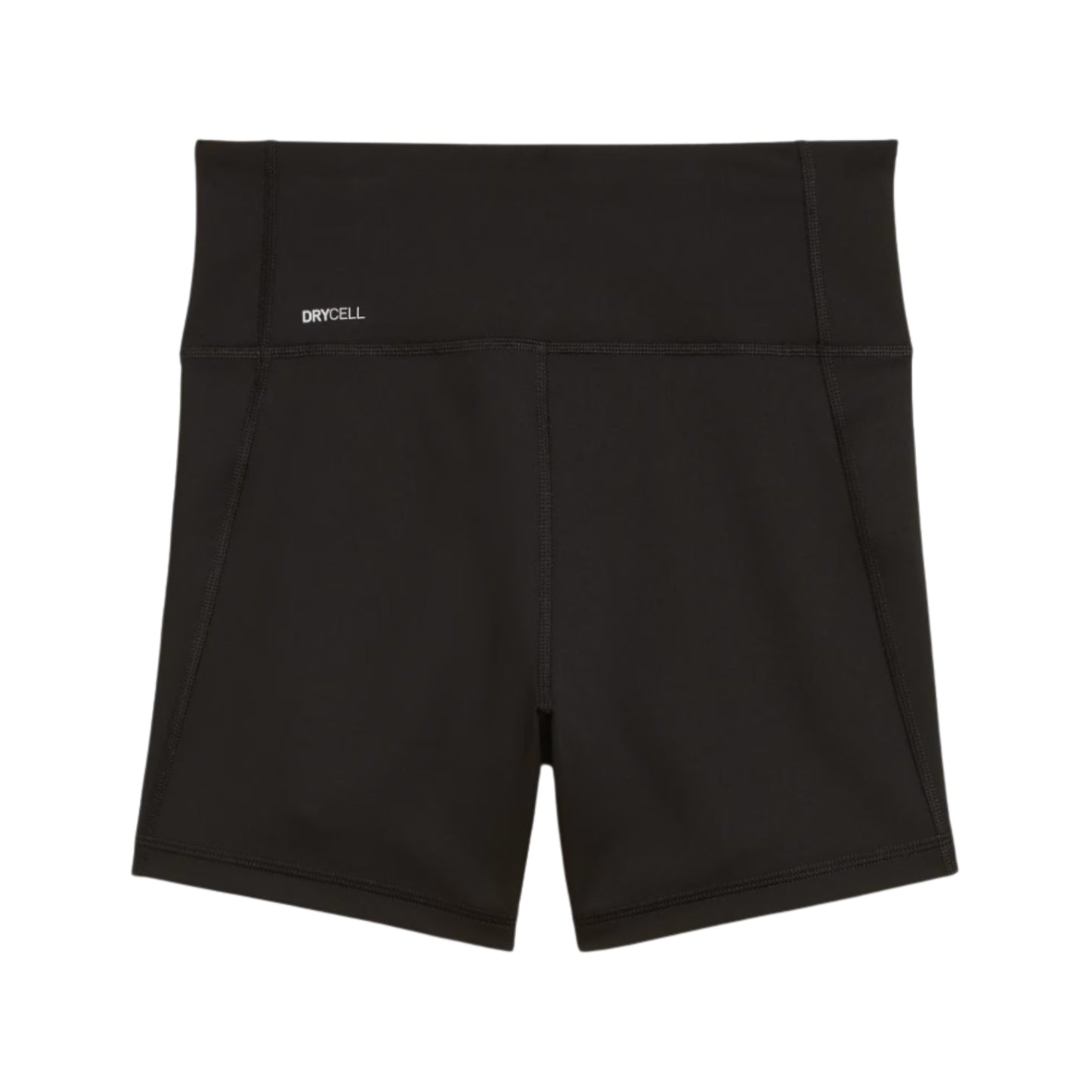 Black Puma tights with 'DryCell' logo on a white background