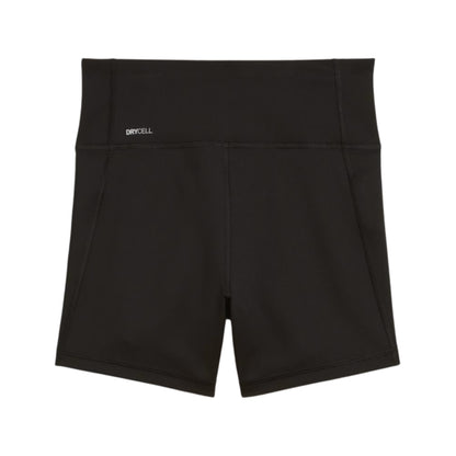 Black Puma tights with 'DryCell' logo on a white background