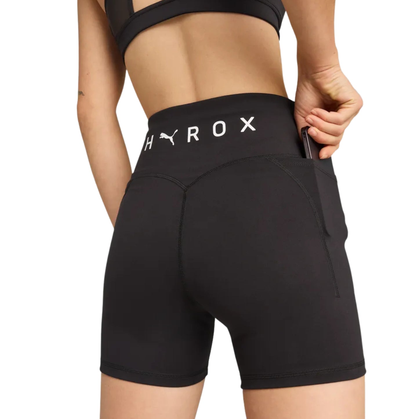 PUMA TIGHT SHORT HYROX CLOUDSPUN 3INCH BLACK