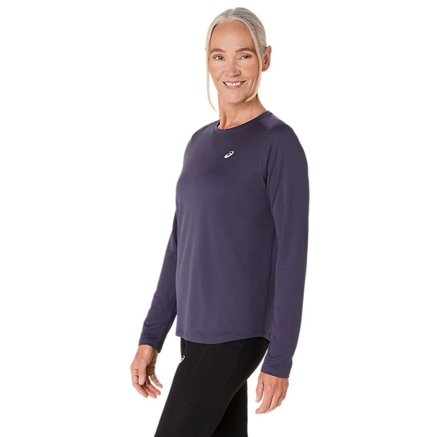 ASICS SHIRT TEE LONG SLEEVE CORE WN INDIGO FOG (AW25)