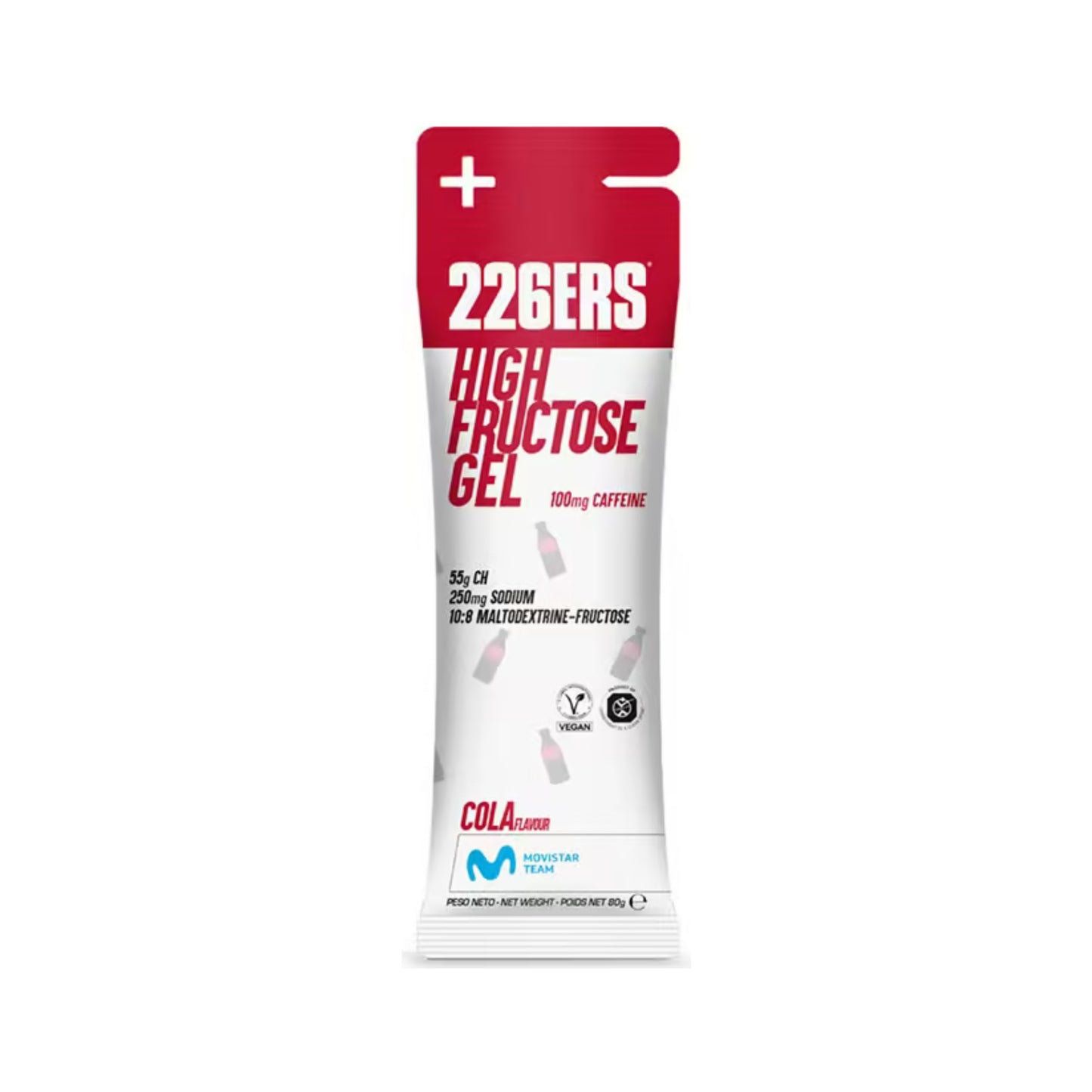 226ERS FRUCTOSE HIGH ENERGY GEL 80G
