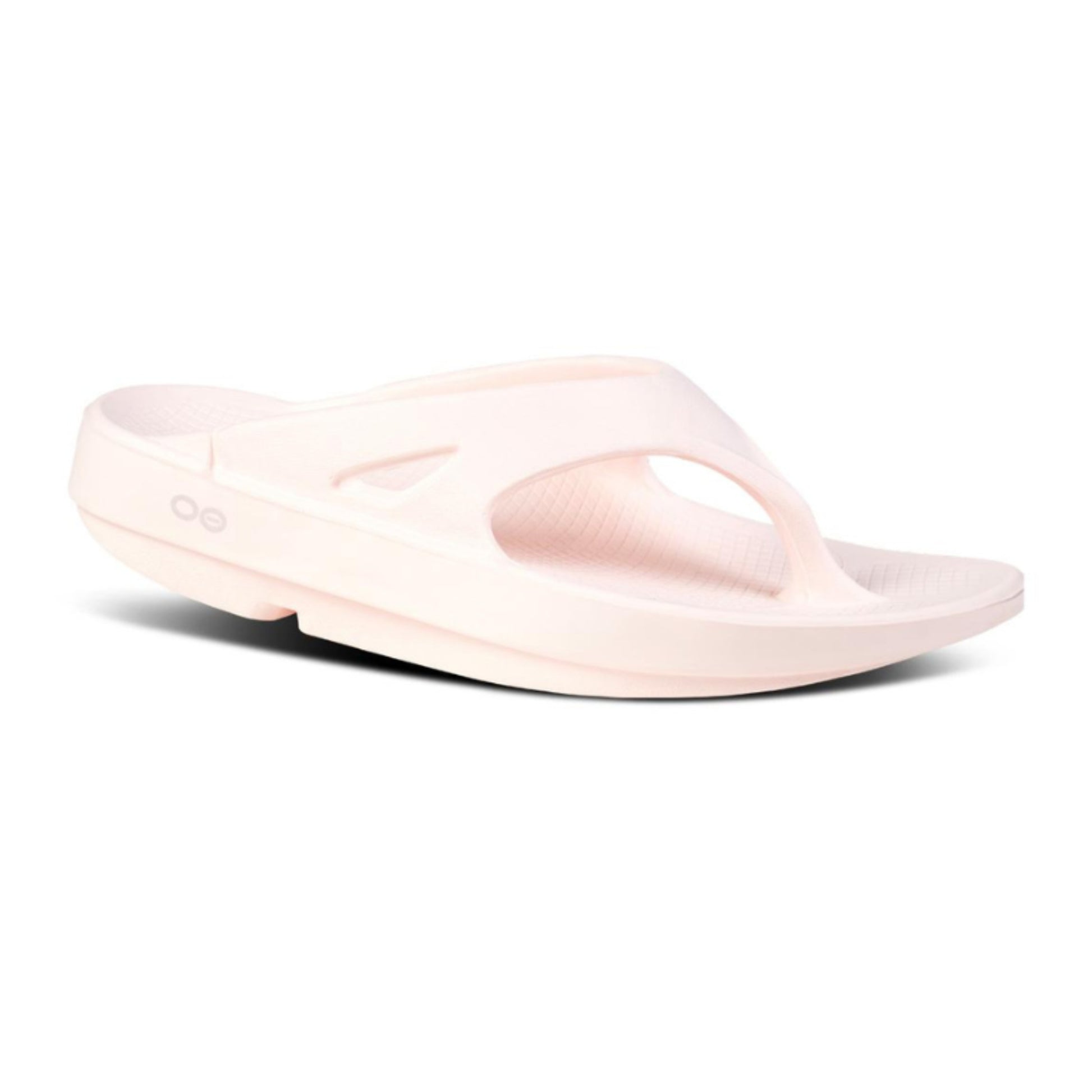 Pink sandal on a white background