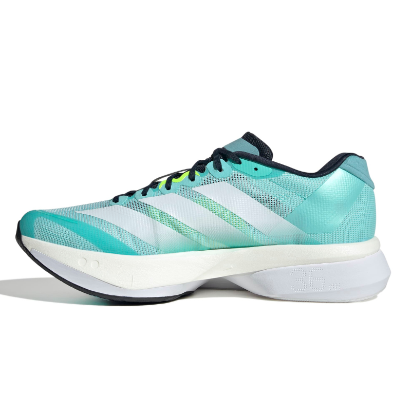 ADIDAS SHOE ADIZERO BOSTON 13 MN  AQUA/WHITE/LUCID LEMON(AW25)