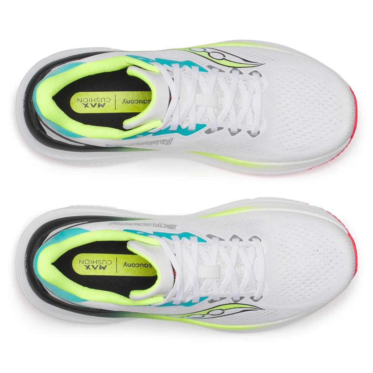 SAUCONY SHOE GUIDE 19 MN WHITE/CITRON (AW26)