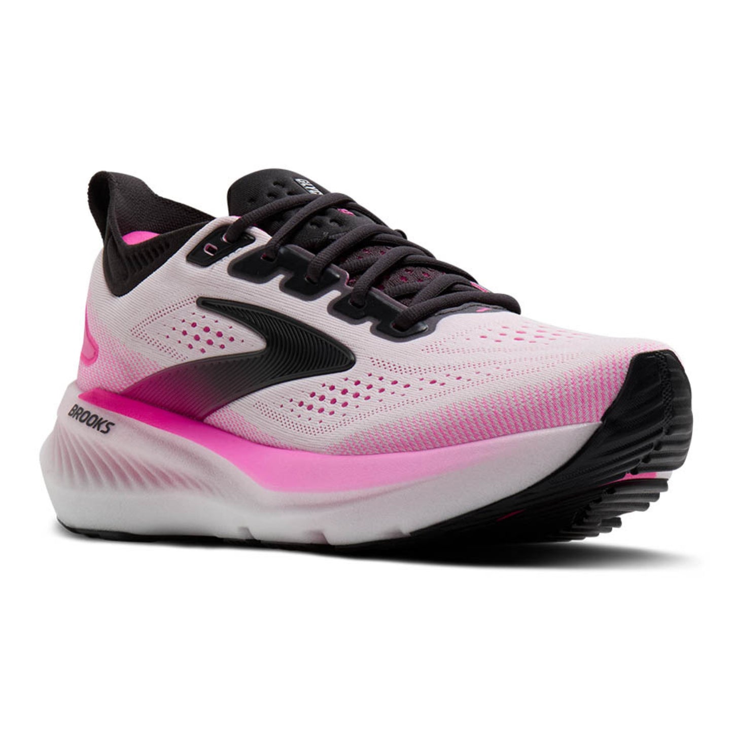 BROOKS SHOE GLYCERIN 23 WN WHITE/PHANTOM/CYBER PINK (SS26)
